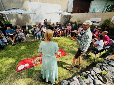 Vydařená komunikace v zahradě