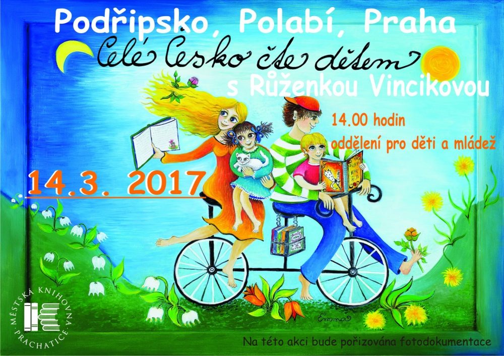 Plakát akce MK: Celé Česko čte...