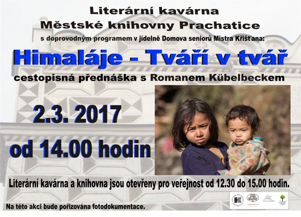 Plakát akce MK: Himaláje Tváří v tvář
