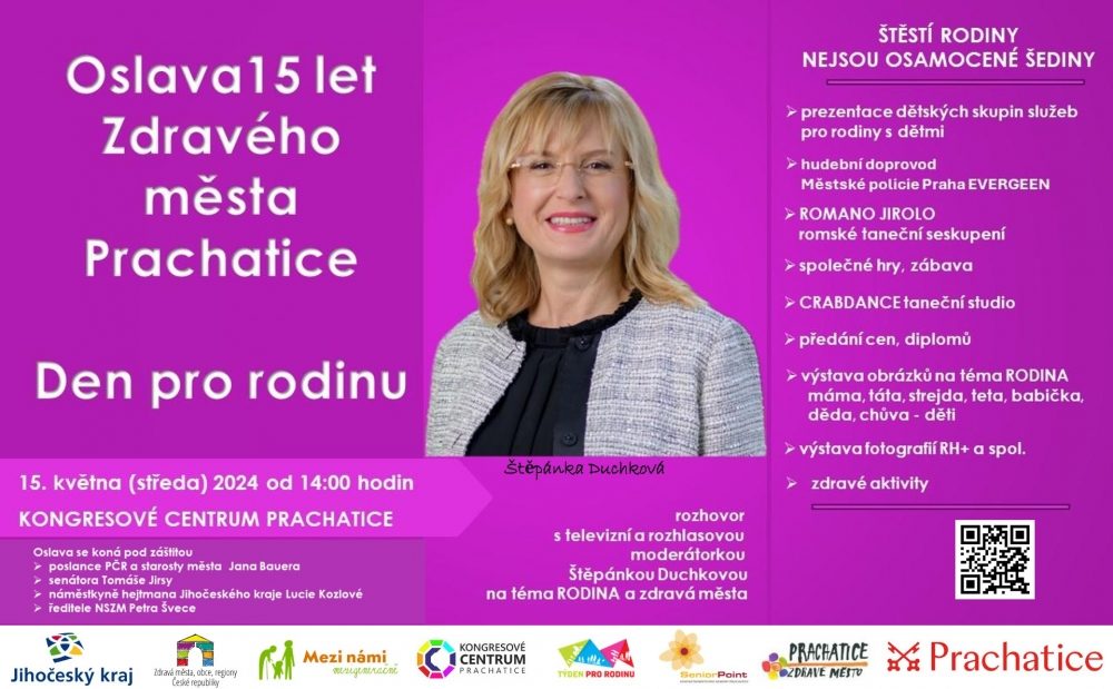 Plakát akce Den pro rodinu 15.5.2024
