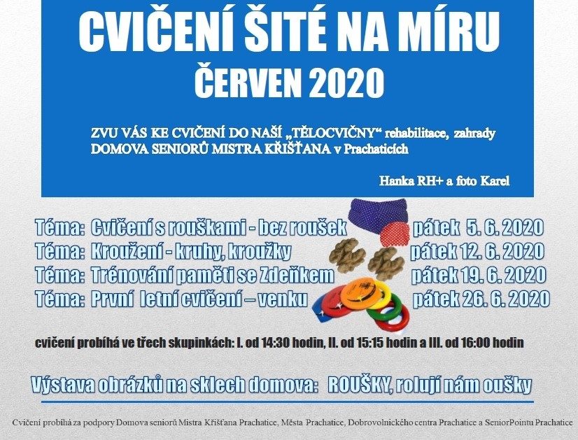 Plakát akce CVIČENÍ ŠITÉ NA MÍRU: Trénování paměti se Zdeňkem