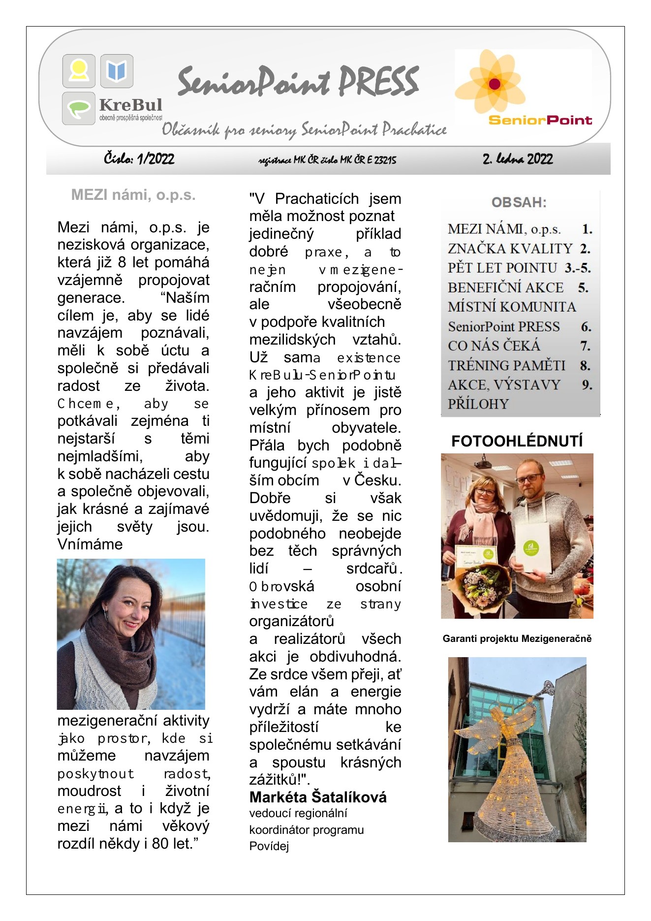 Obálka SeniorPoint PRESS 1/2022