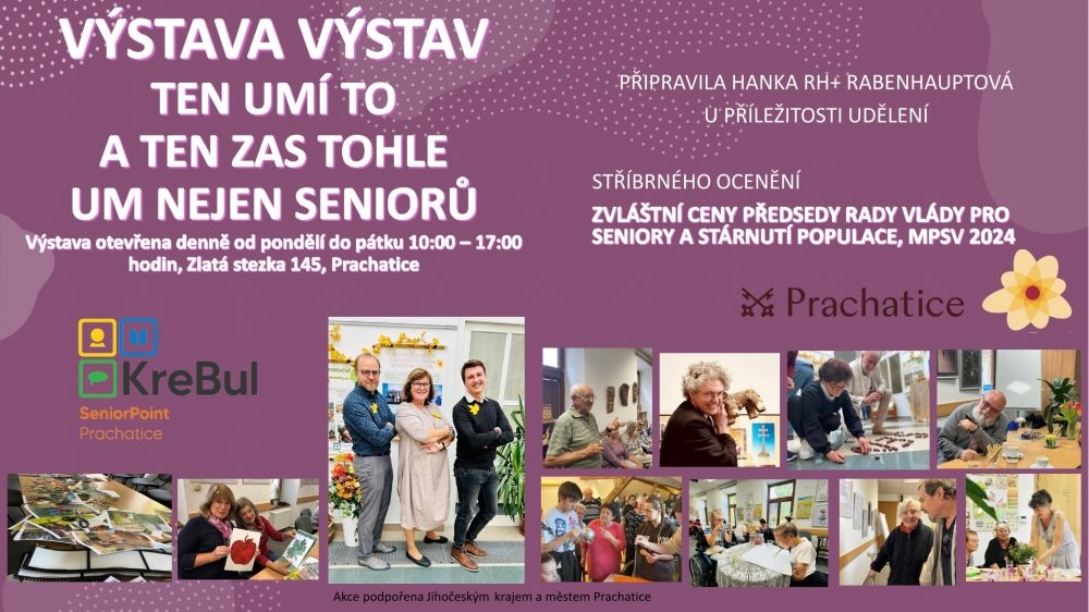 Plakát akce Výstava výstav v KreBulu
