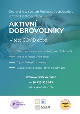 Výzva pro dobrovolníky
