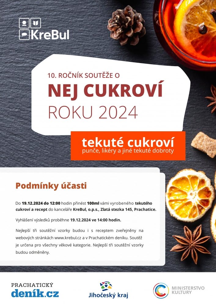 Plakát akce NEJ vánoční cukroví roku 2024