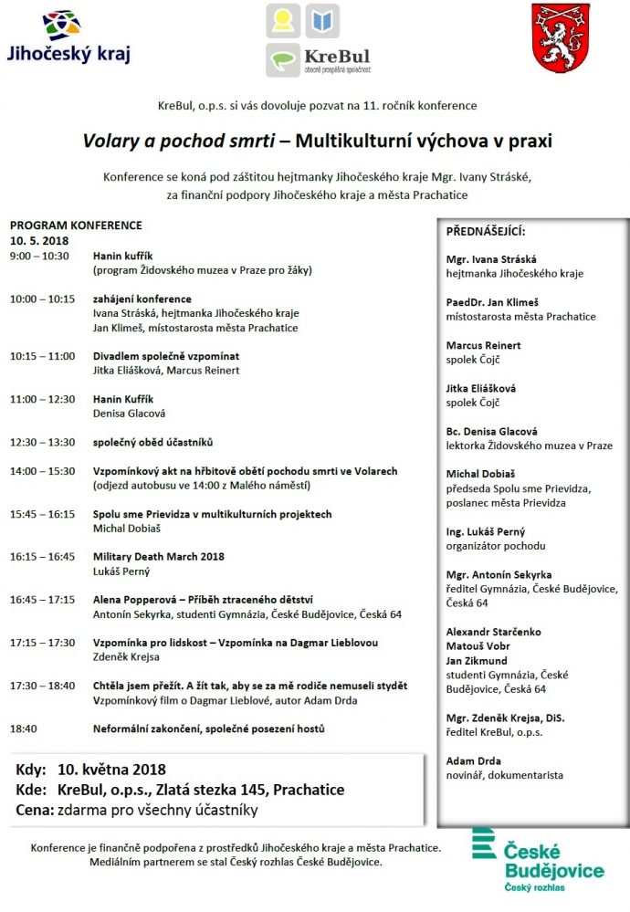Plakát akce Konference o multikultuře