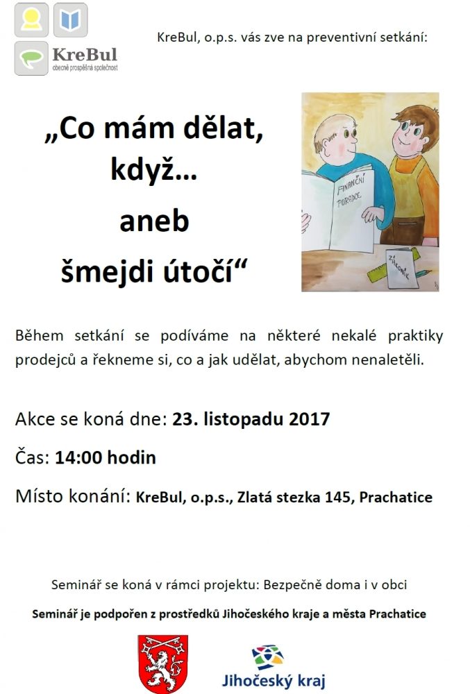 Plakát akce Co mám dělat, když...?