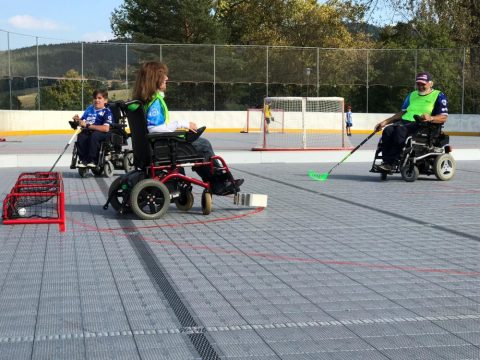 Powerchair hokej: Evropský týden sportu s  handicapem