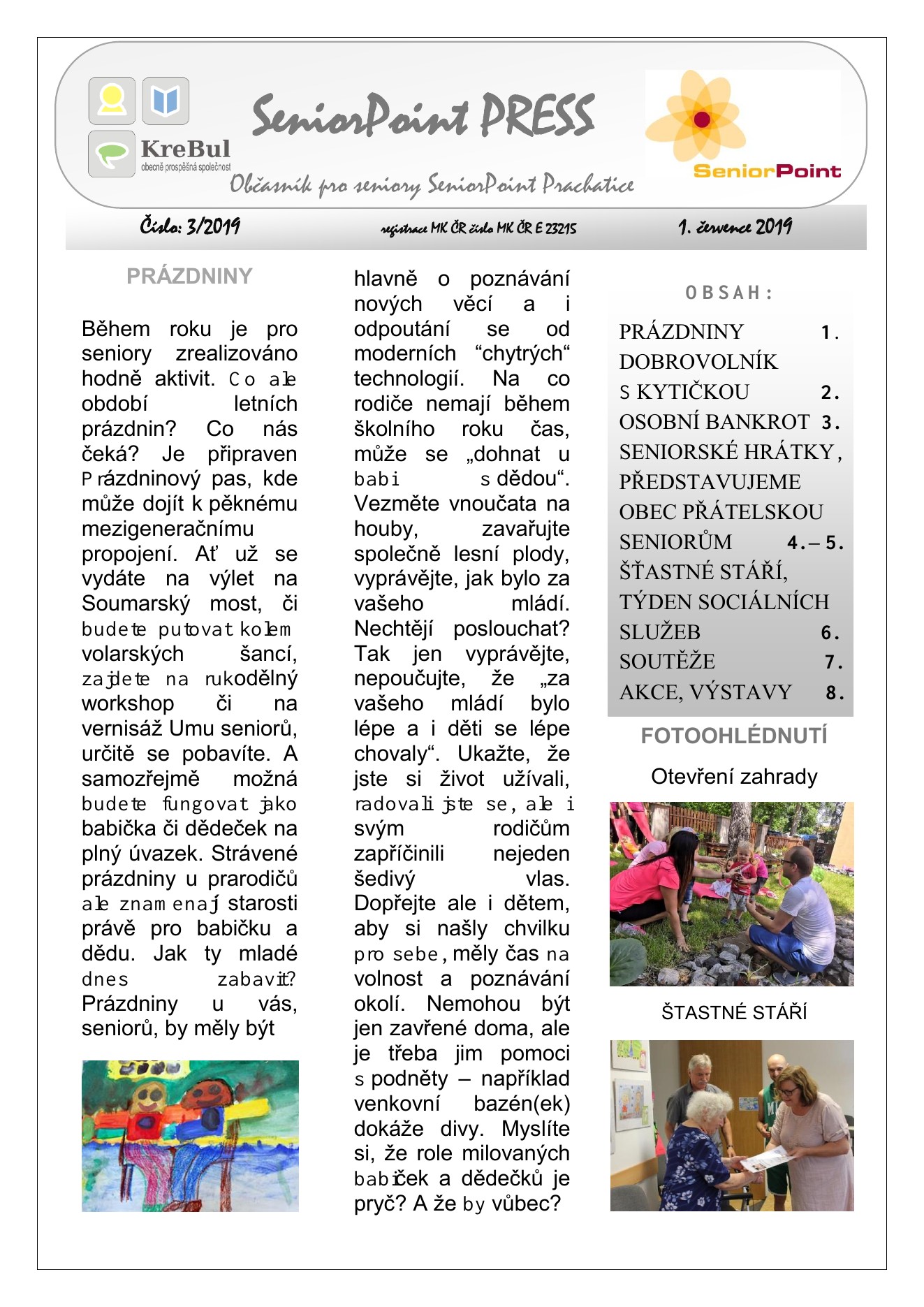 Obálka SeniorPoint PRESS 3/2019