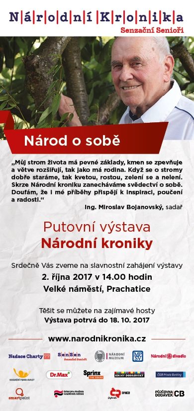Plakát akce PUTOVNÍ VÝSTAVA: Národní kronika