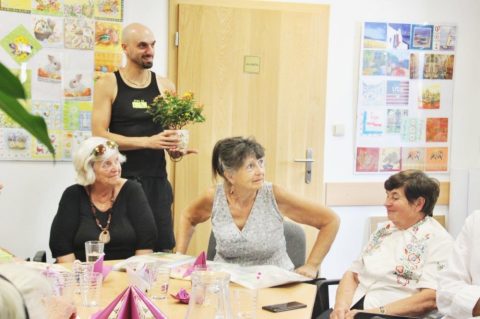 Ubrouskový worskhop v SeniorPointu
