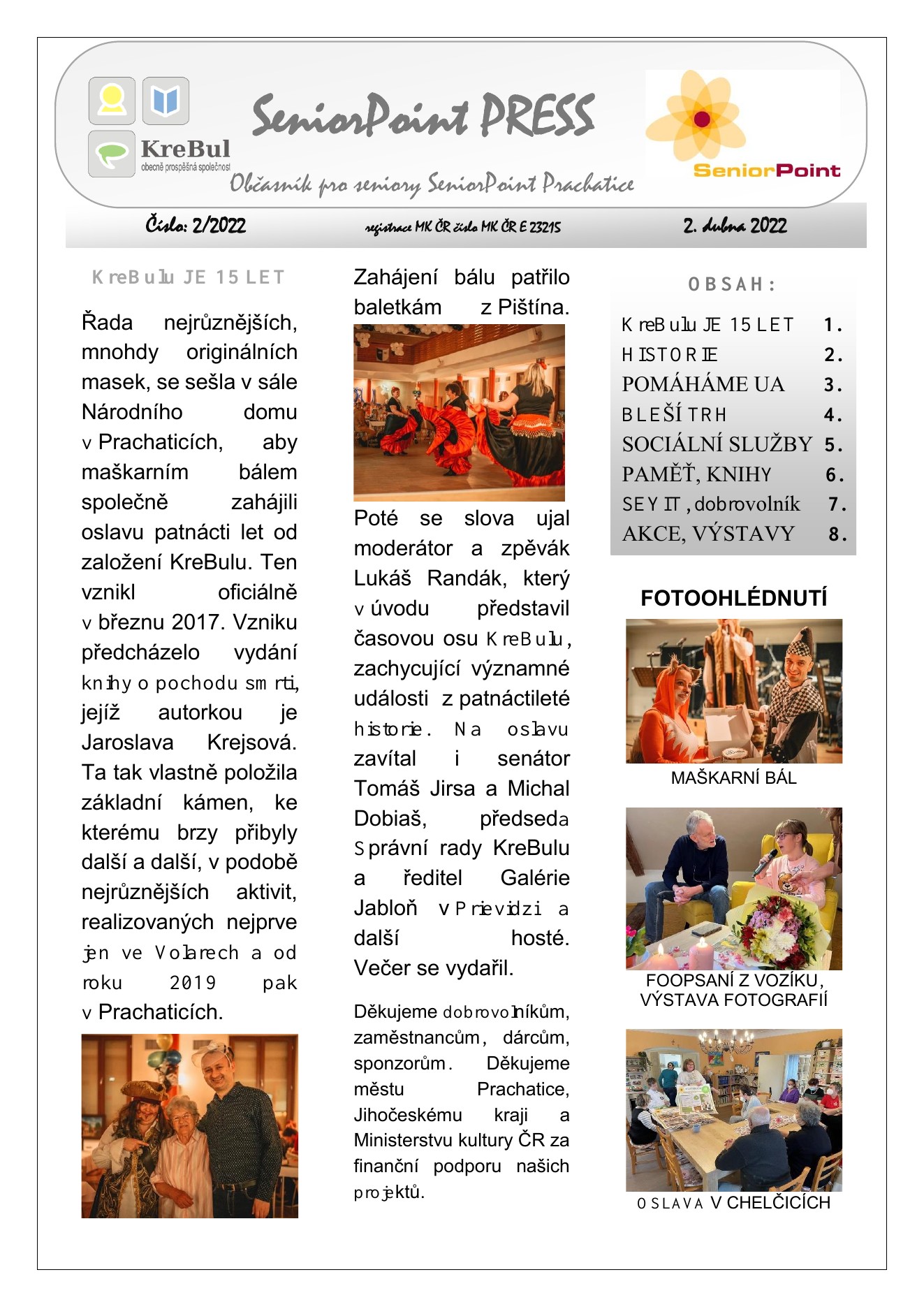 Obálka SeniorPoint PRESS 2/2022