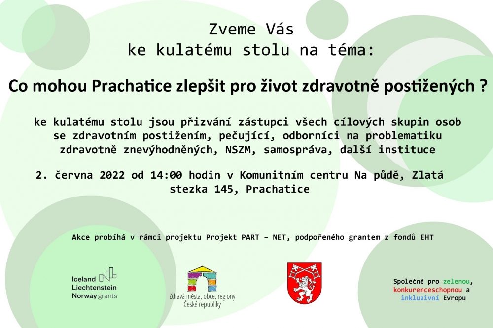 Plakát akce SEMINÁŘ: Co mohu zlepšit pro osoby se ZP
