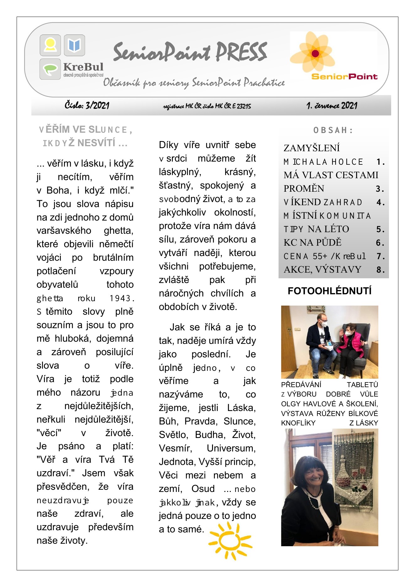 Obálka SeniorPoint PRESS 3/2021