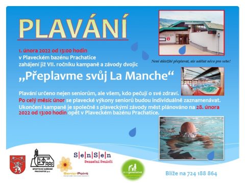 Přeplav svůj La Manche v Prachaticích