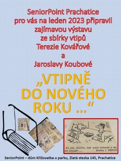 Plakát akce VÝSTAVA: Vtipy