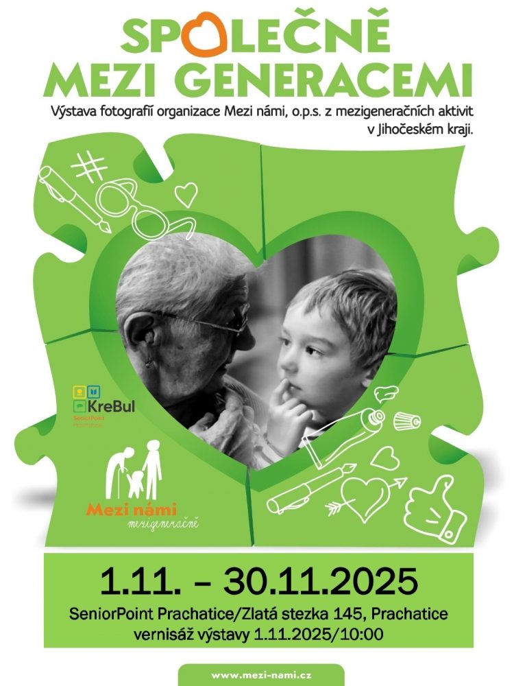 Plakát akce Výstava: Společně mezigeneračně