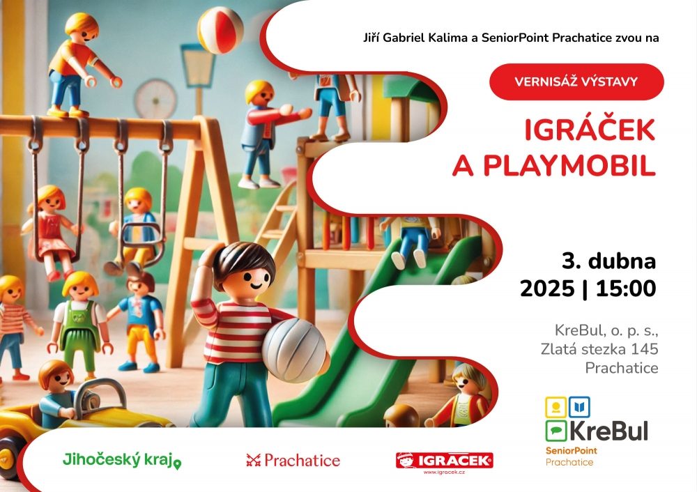 Plakát akce Výstava: Igráček a Playmobil