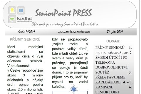 Nový SeniorPoint PRESS právě vyšel