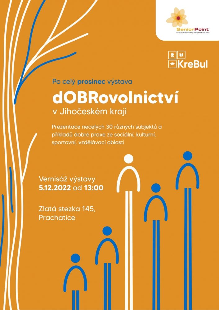Plakát akce VÝSTAVA: dOBRovolnictví v Jihočeském kraji