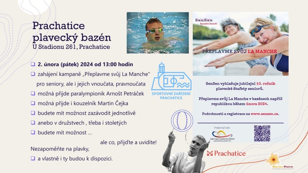 Plakát akce VÝZVA: Přeplavme svůj La Manche