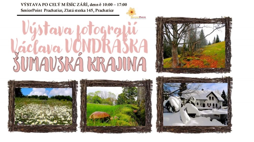 Plakát akce VÝSTAVA: Šumavská krajina