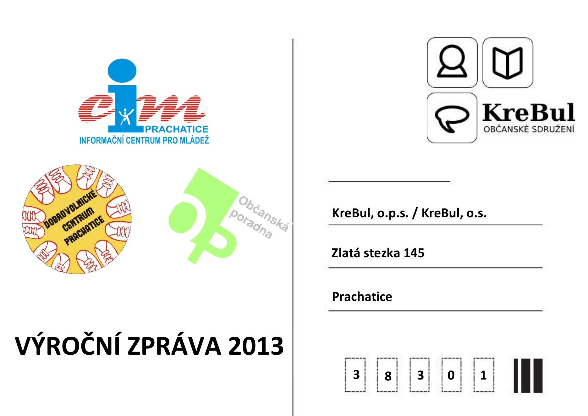 Obálka Výroční zpráva 2013