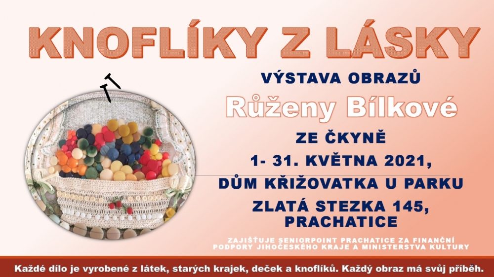 Plakát akce Výstava: Knoflíky z lásky