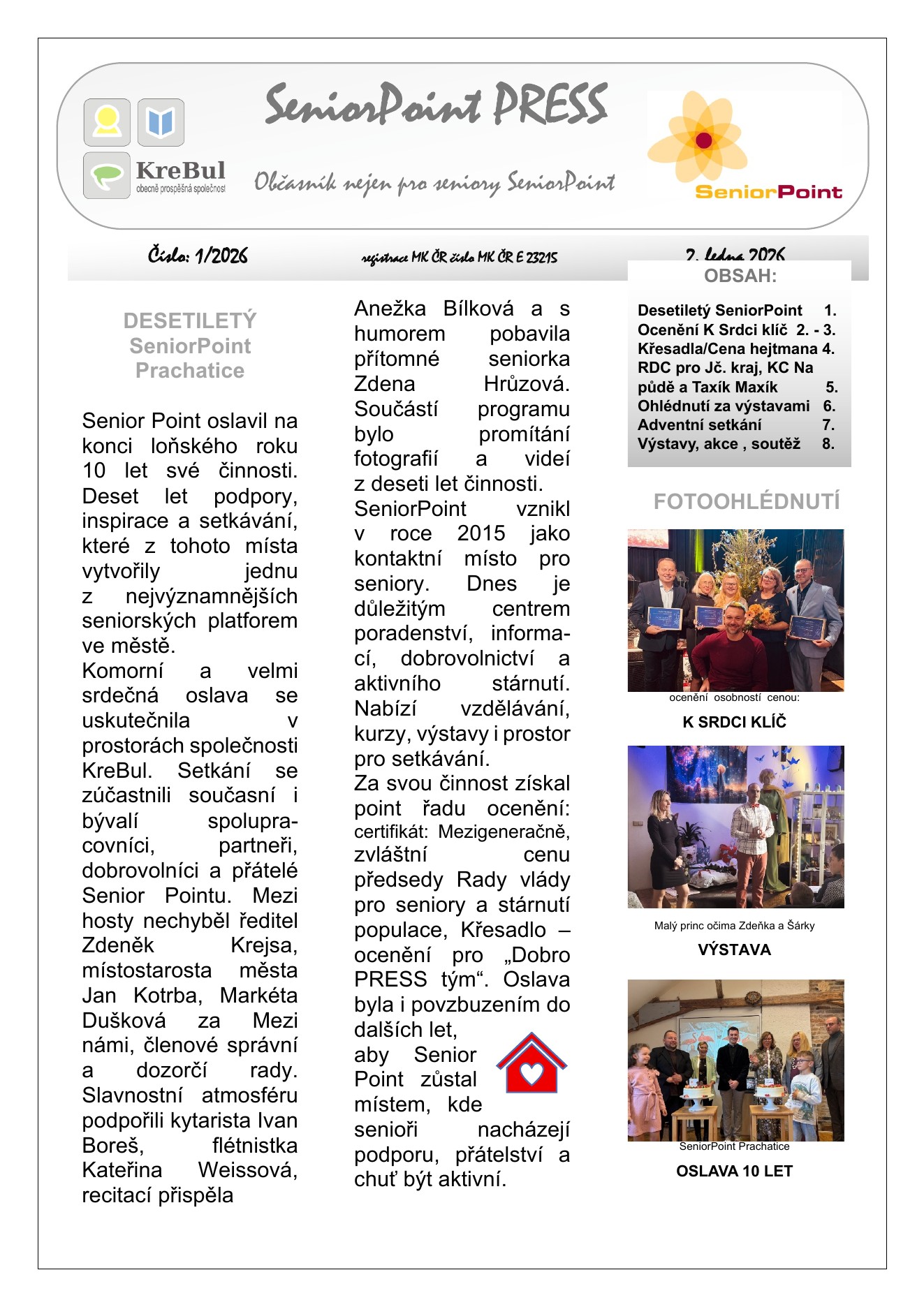 Obálka SeniorPoint PRESS 1/2026