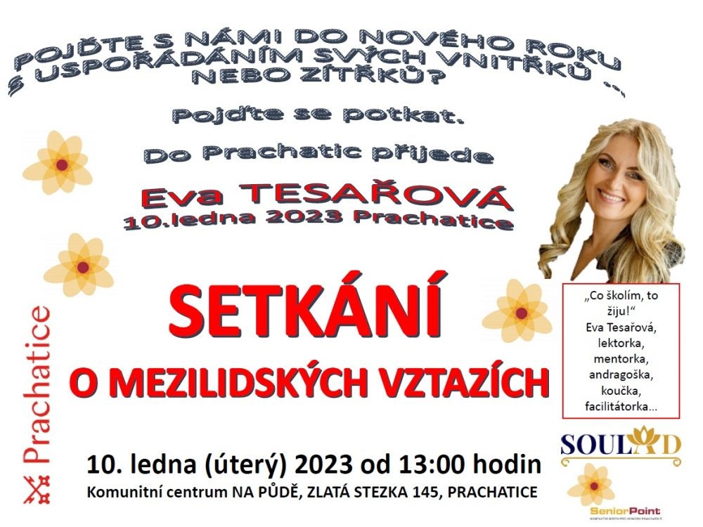 Plakát akce S novým rokem nový vítr – setkání