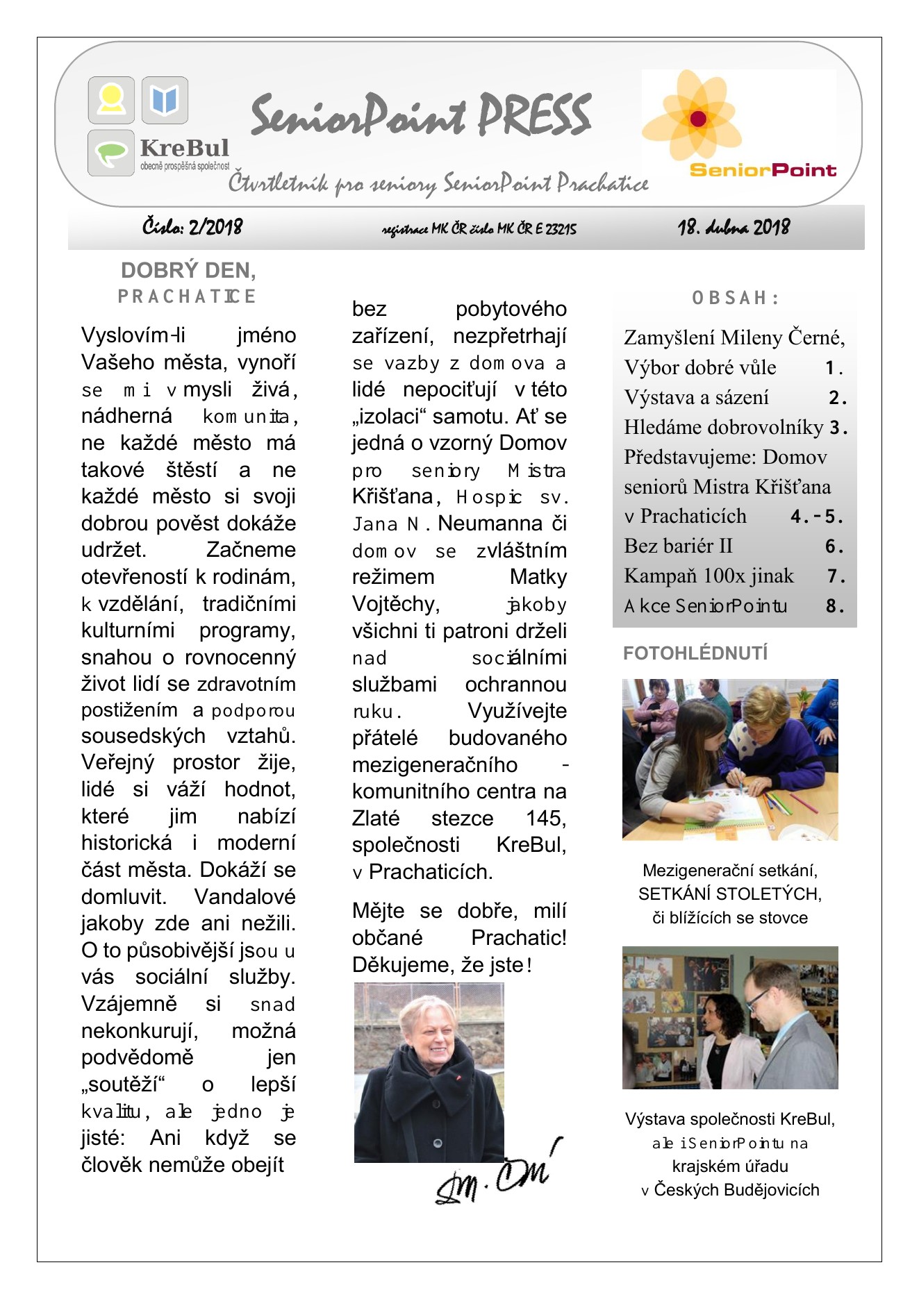 Obálka SeniorPoint PRESS 2/2018