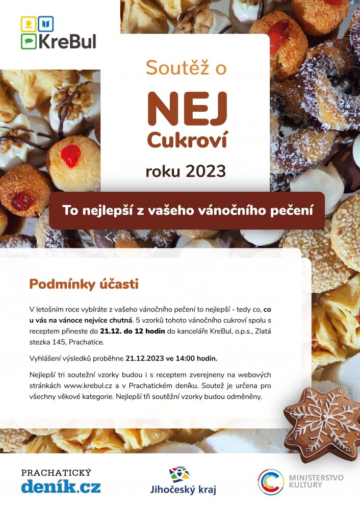 Plakát akce Soutěž: Nej cukroví roku 2023
