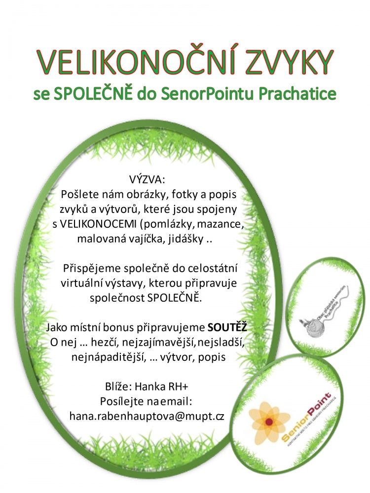 Plakát akce SOUTĚŽ: Velikonoční zvyky