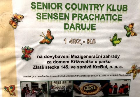 Podpora dovybavení zahrady z benefice