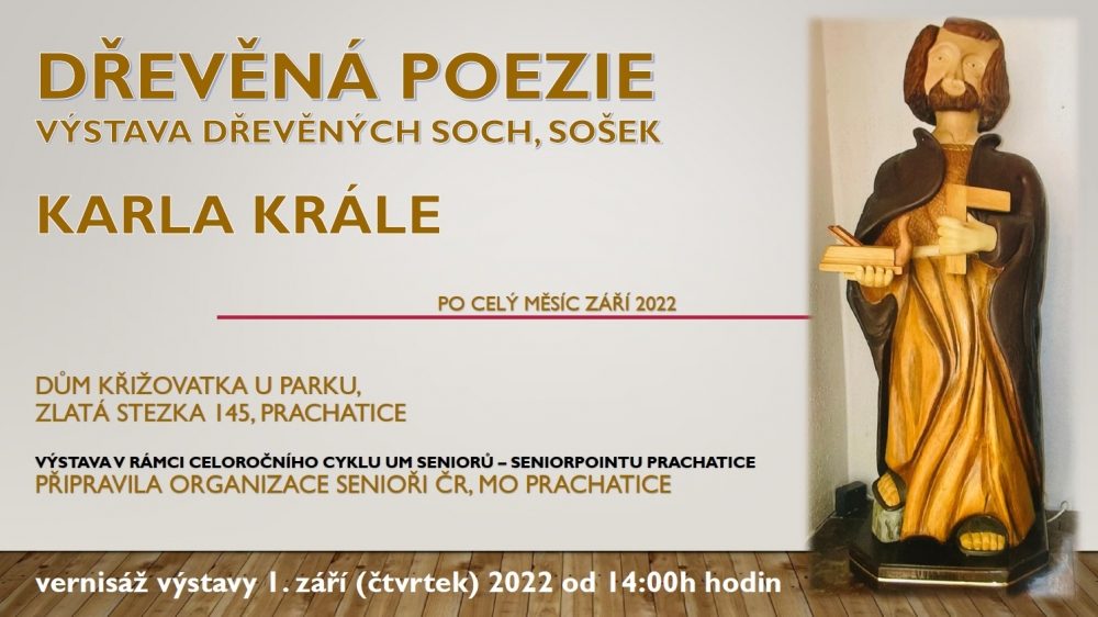 Plakát akce VÝSTAVA: Um seniorů