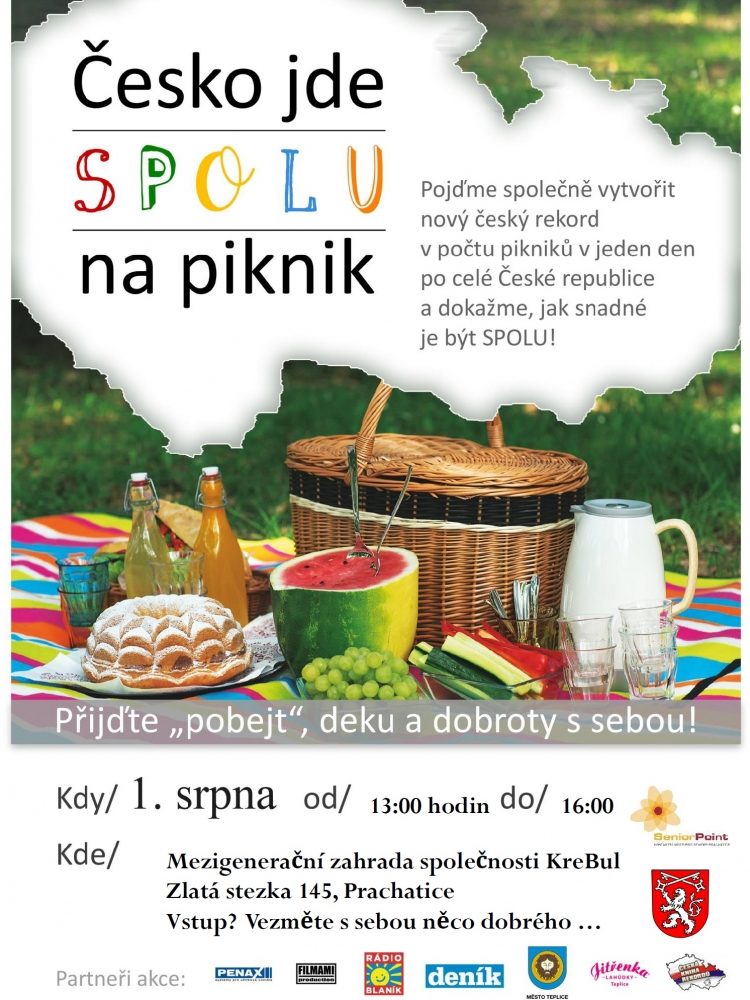 Plakát akce Piknik v zahradě