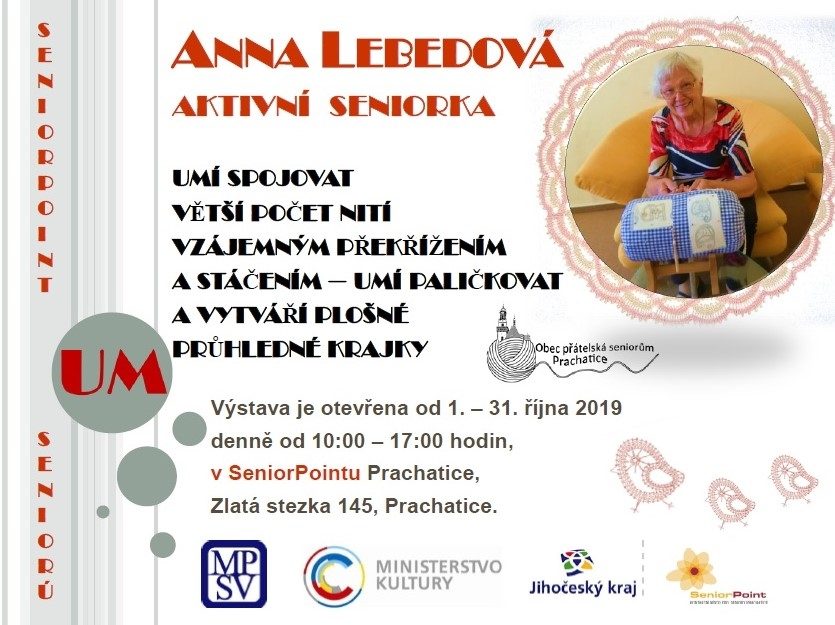 Plakát akce VÝSTAVA: Paličkování a krajka