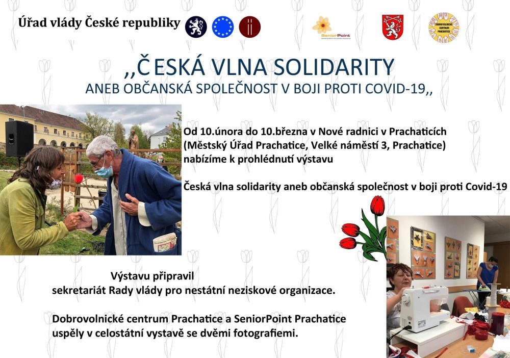 Plakát akce VÝSTAVA: Česká vlna solidarity