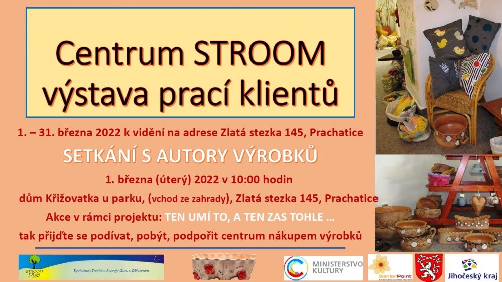 Plakát akce Výstava: Centrum STROOM Dub