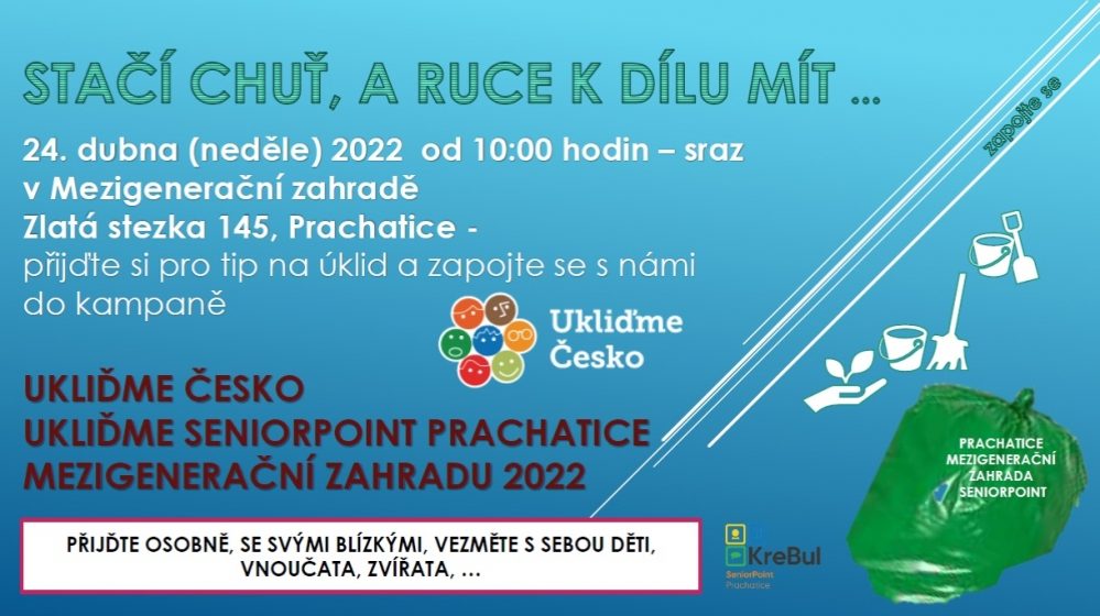 Plakát akce KAMPAŇ: Ukliďme Česko