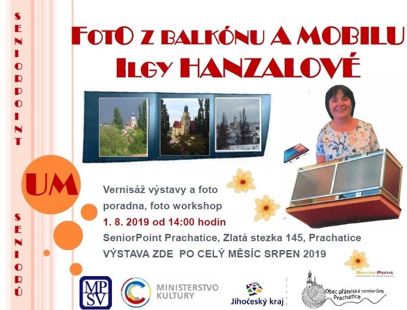Plakát akce VERNISÁŽ: Fotografie z balkonu