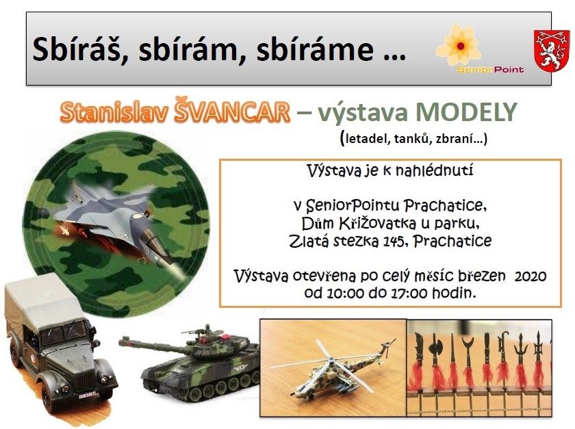 Plakát akce VÝSTAVA: Modely Stanislava Švancara