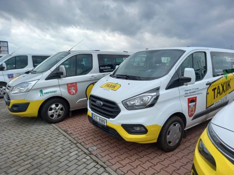 Prachatický Taxík Maxík na setkání v Praze